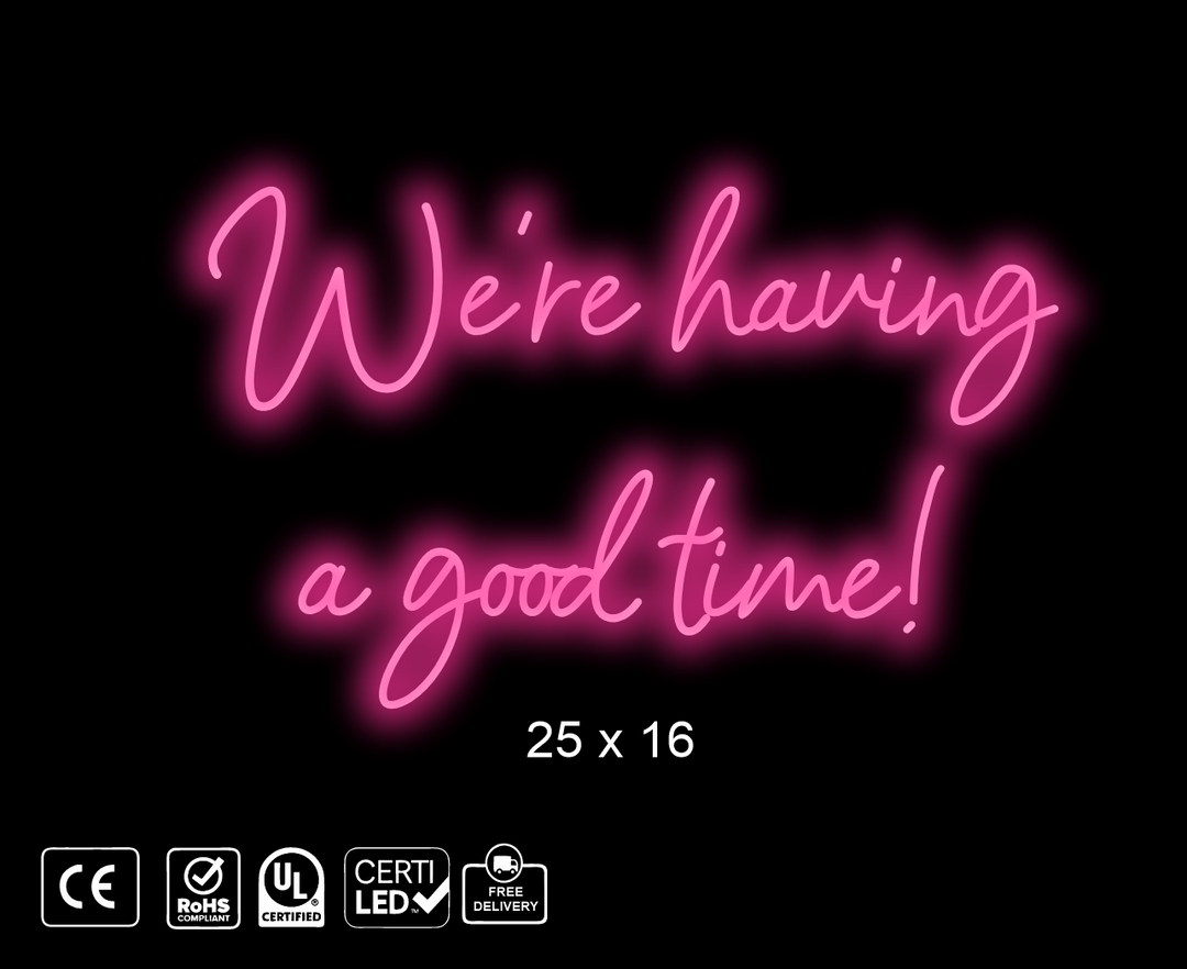 Custom Neon sign for Rob Dorman