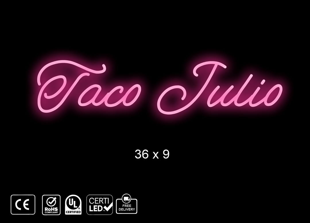Custom Neon sign for Sarah