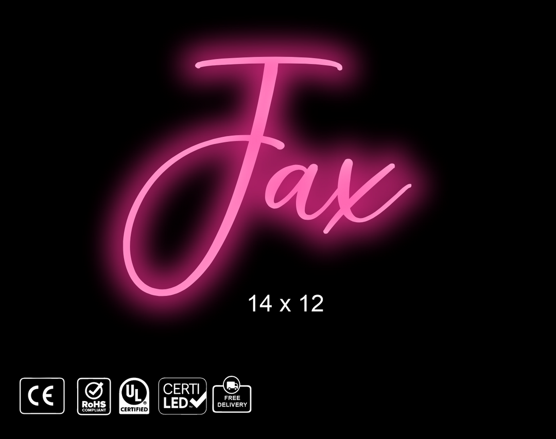 Custom Neon sign for Caress