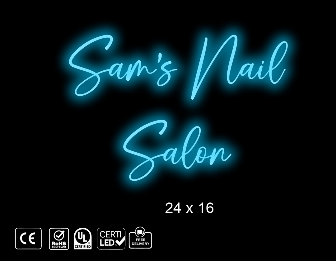 Custom Neon sign for Toliver Mitton