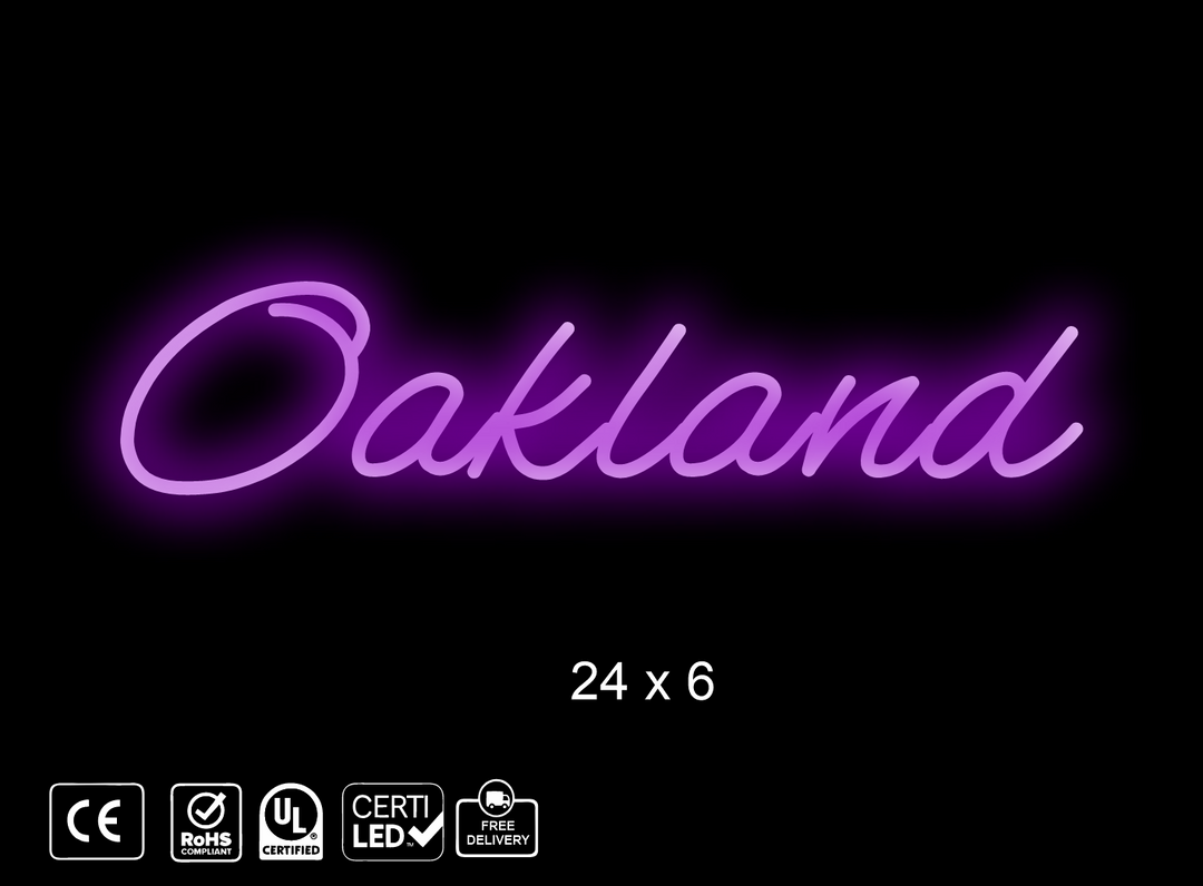 Custom Neon sign for J.G.S.