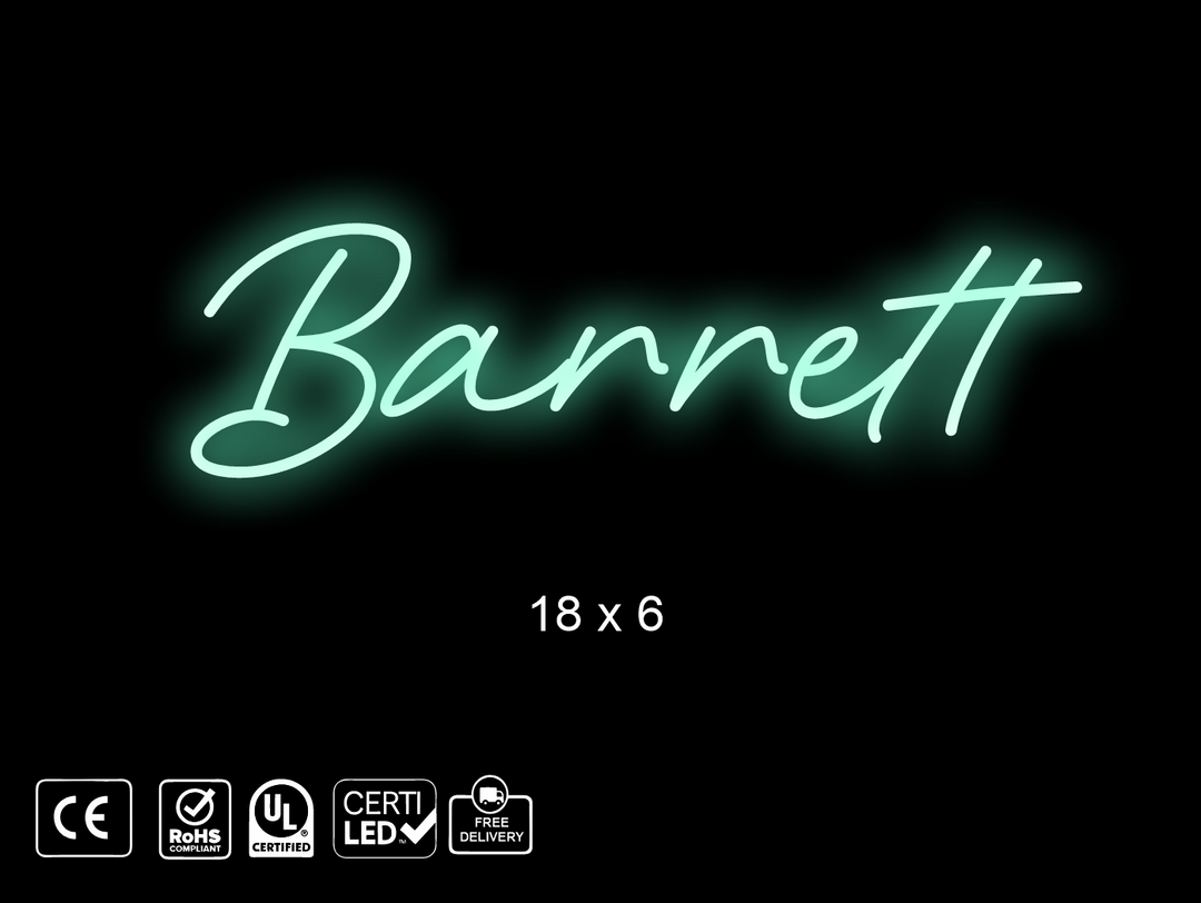 Custom Neon sign for Marie