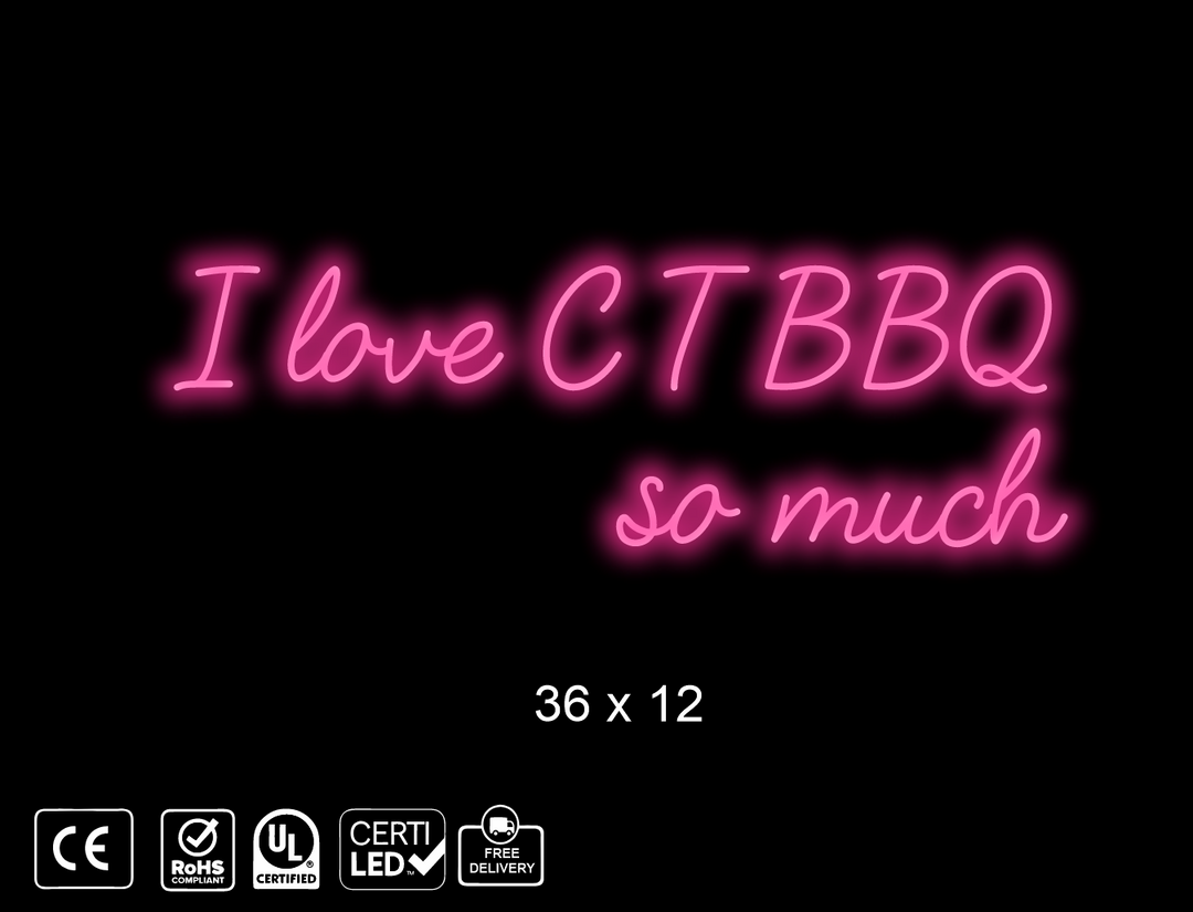 Custom Neon sign for central