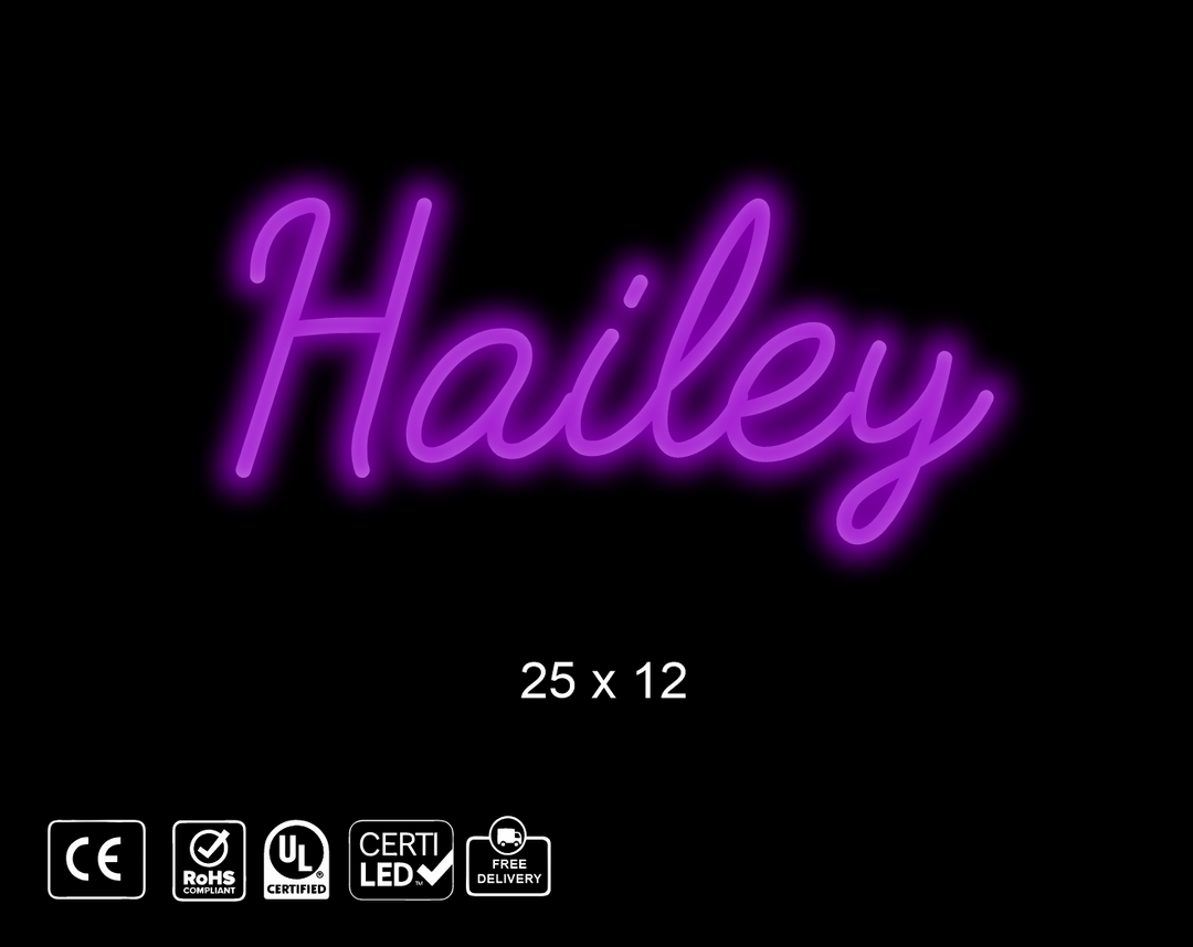 Custom Neon sign for Powers