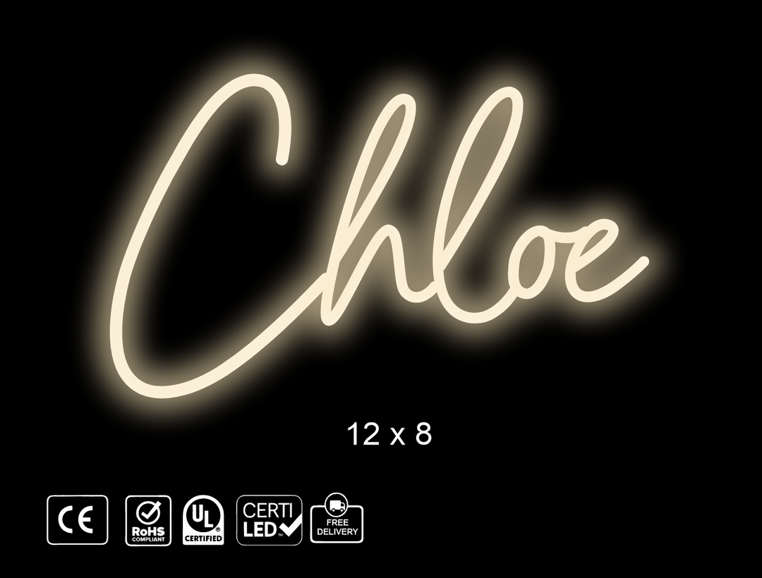 Custom neon sign for Nicole Keyes