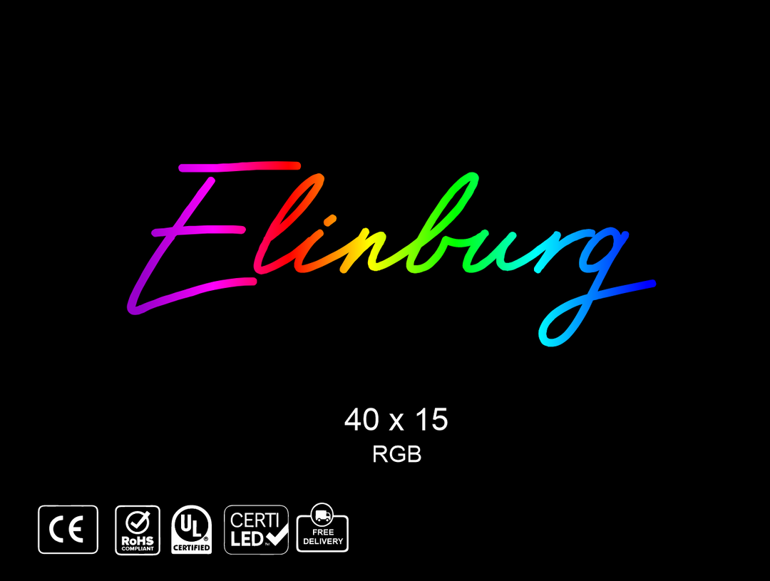 Custom Neon sign for Jason Elinburg