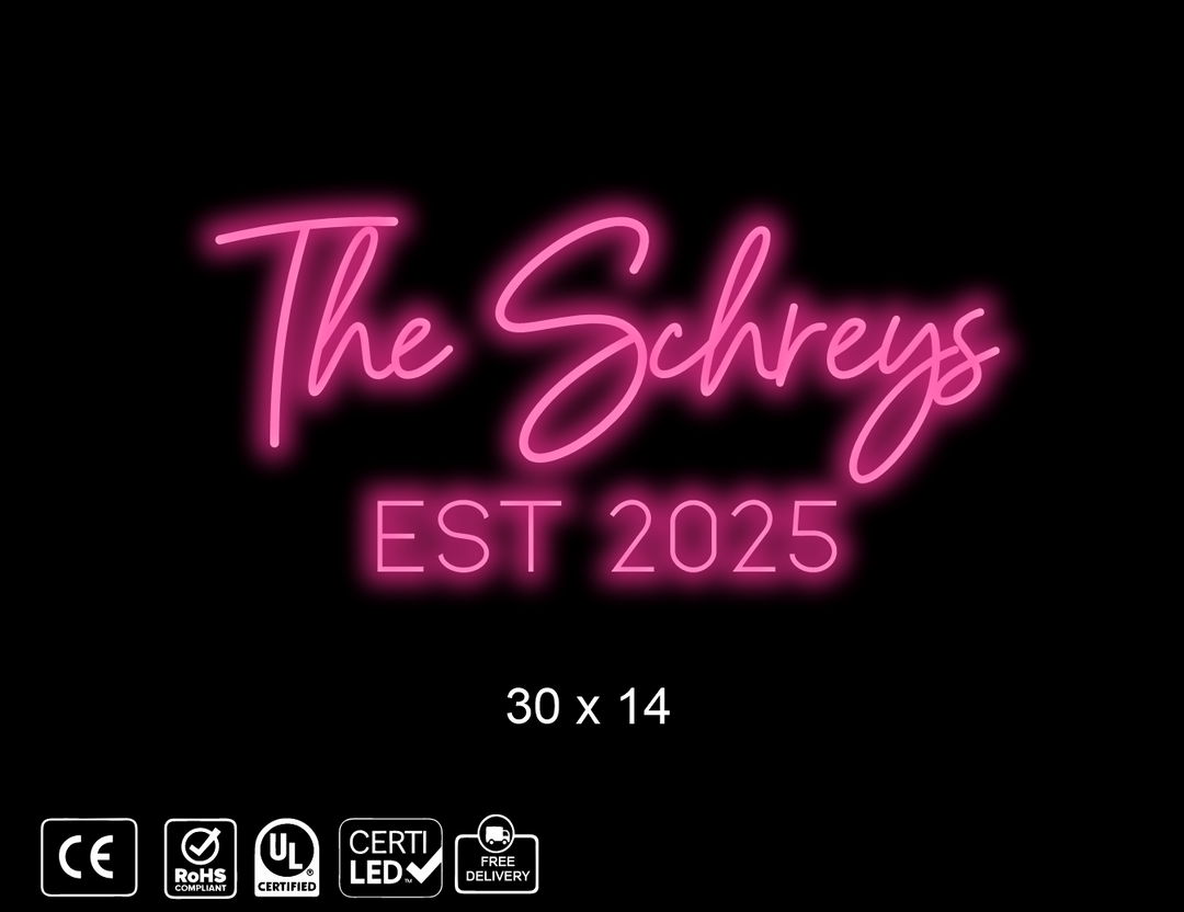 Custom Neon sign for Ec