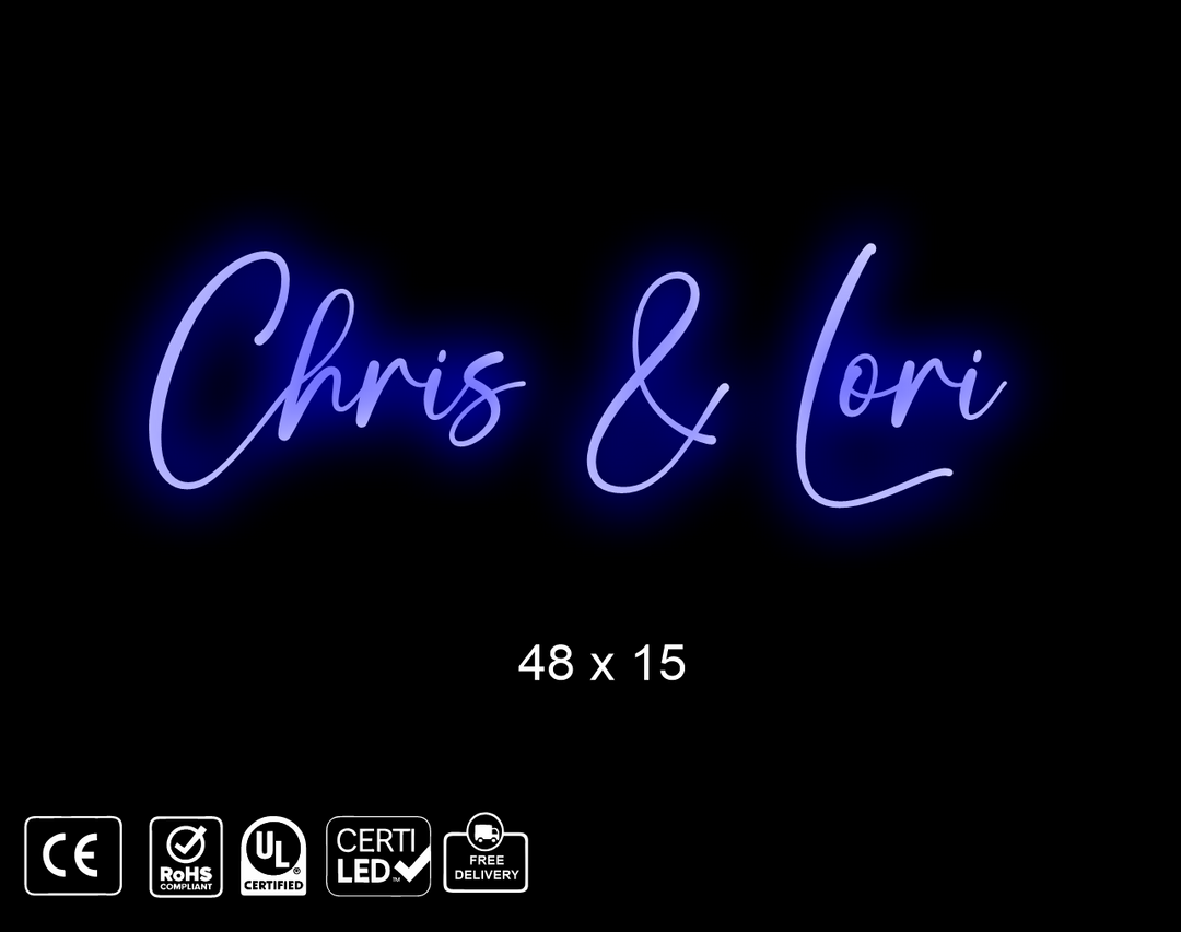 Custom Neon sign for Lori Lane