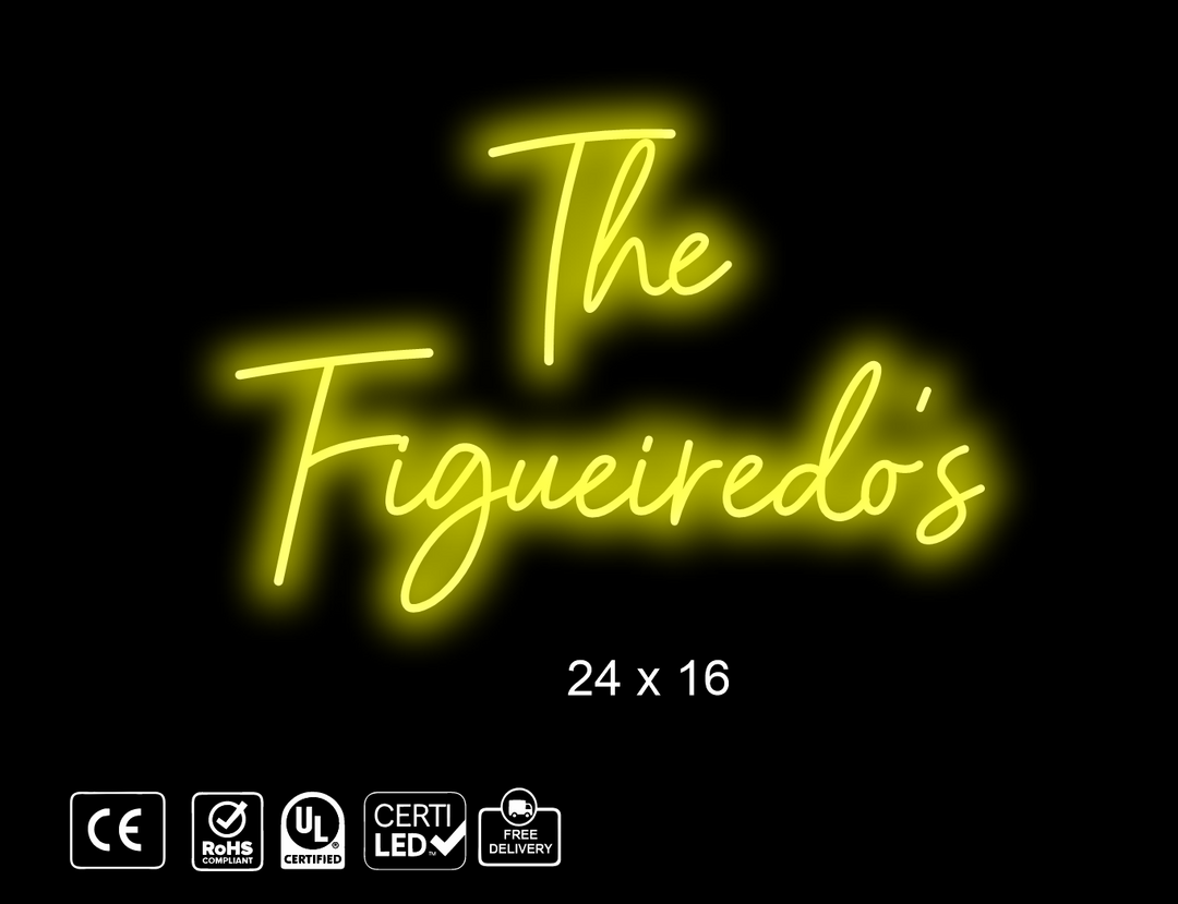 Custom Neon sign for DJ Figz