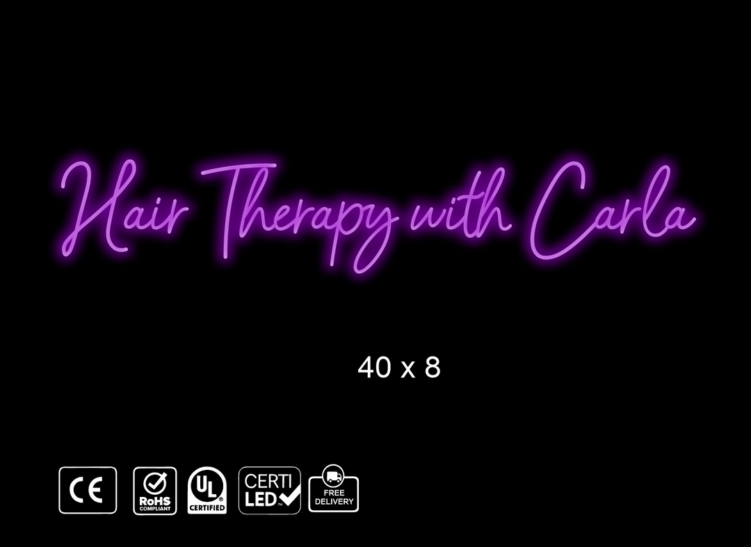 Custom Neon sign for Carla Waters