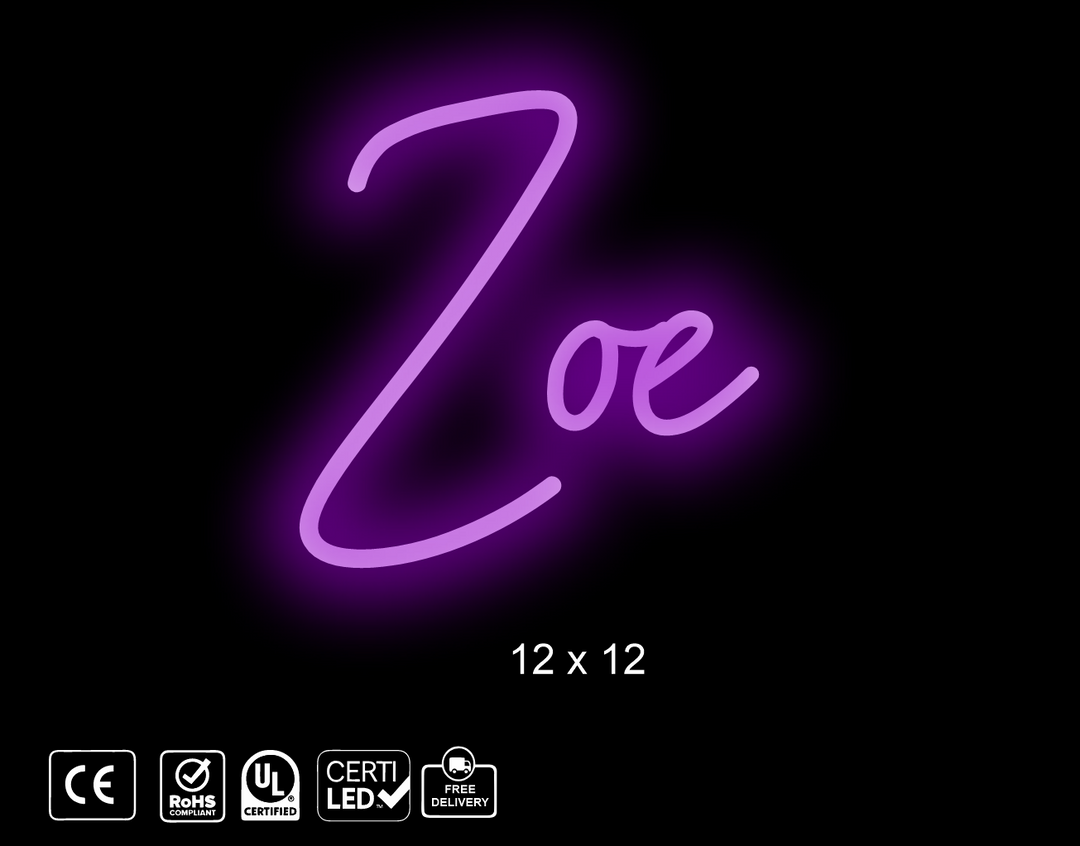 Custom Neon sign for Polly Dellomo