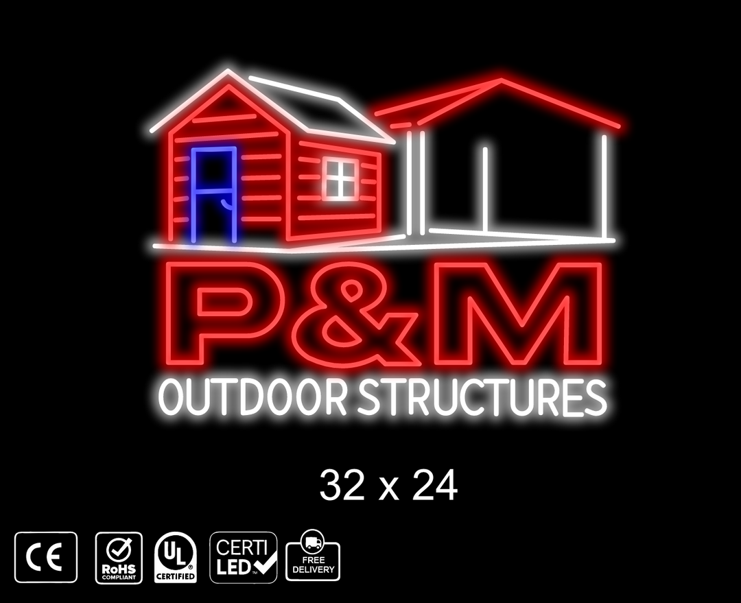 Custom Neon sign for Paul Gunter