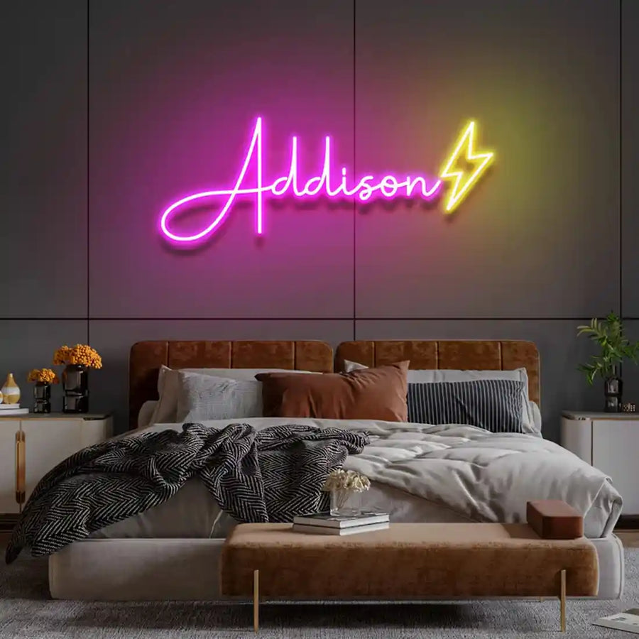 ADDISON NAME LED NEON SIGNS