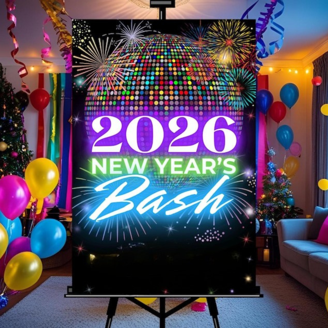 Celebrate New Year with glowing LED Neon Signs from LEDNeons