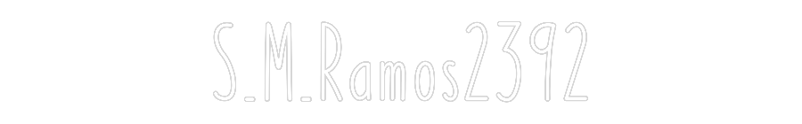 Customized Neon Sign: S.M.Ramos2392