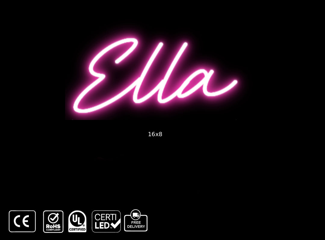 Custom Neon sign for Ullani