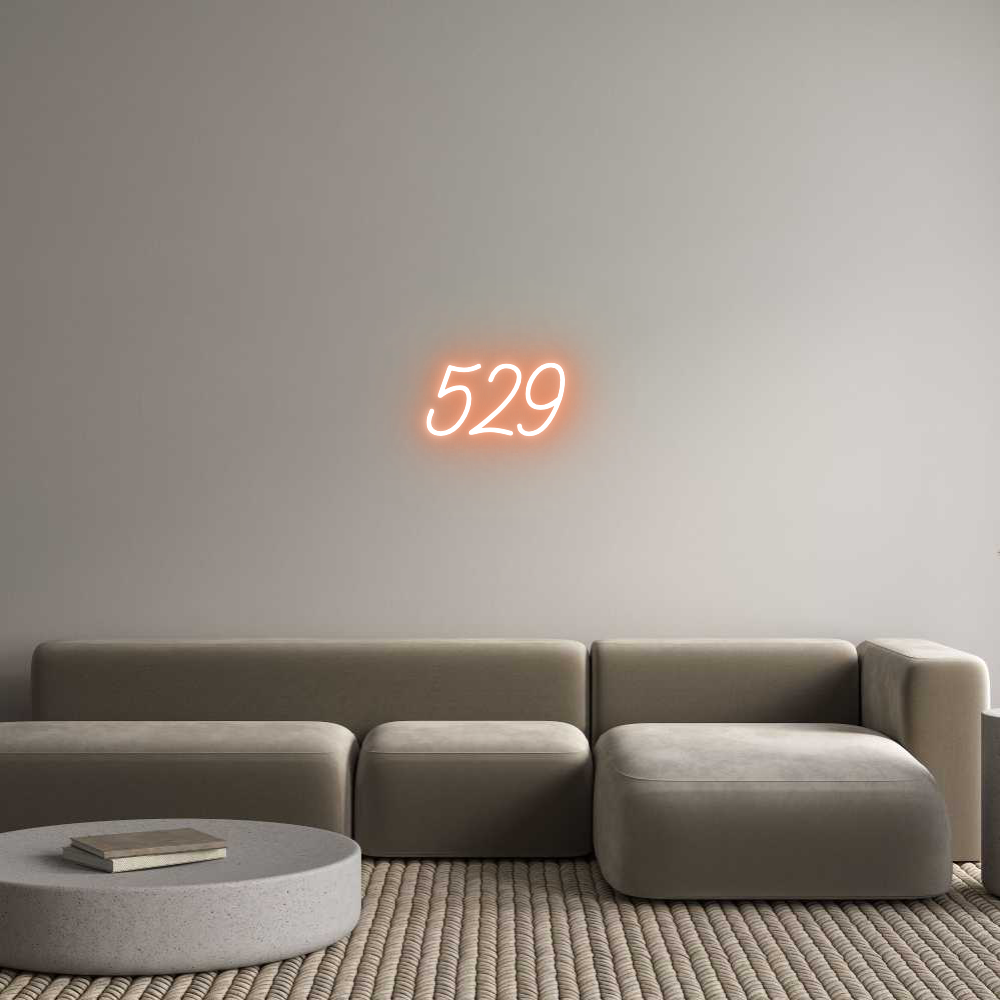 Customized Neon Sign: 529