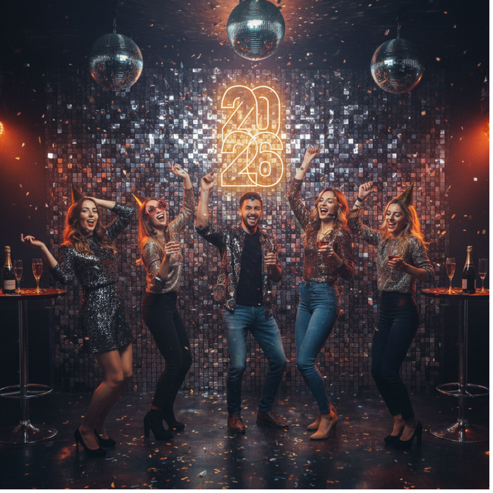 2026 LED Neon Sign by LEDNeons – Bright and festive light décor for New Year celebrations