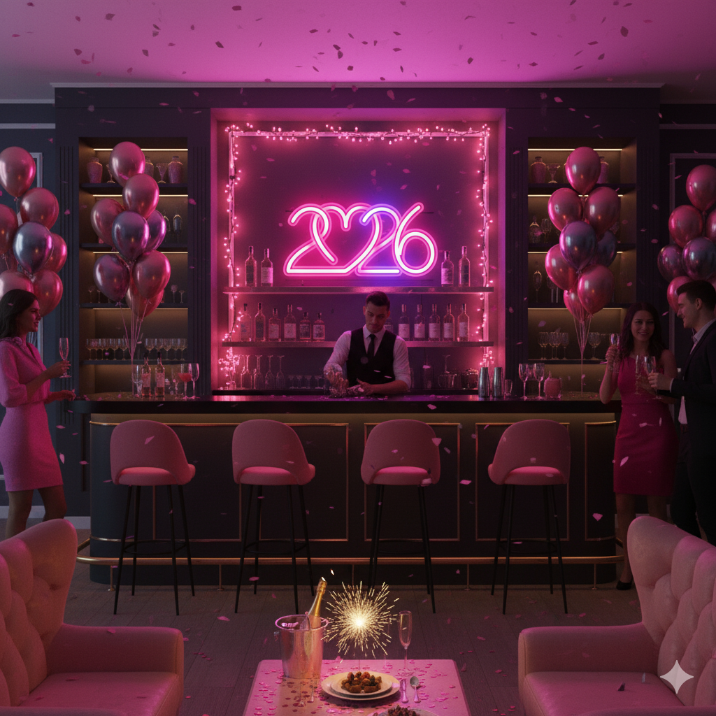 2026 UV Printed Neon Sign by LEDNeons – New Year Party Decorative LED Wall Light