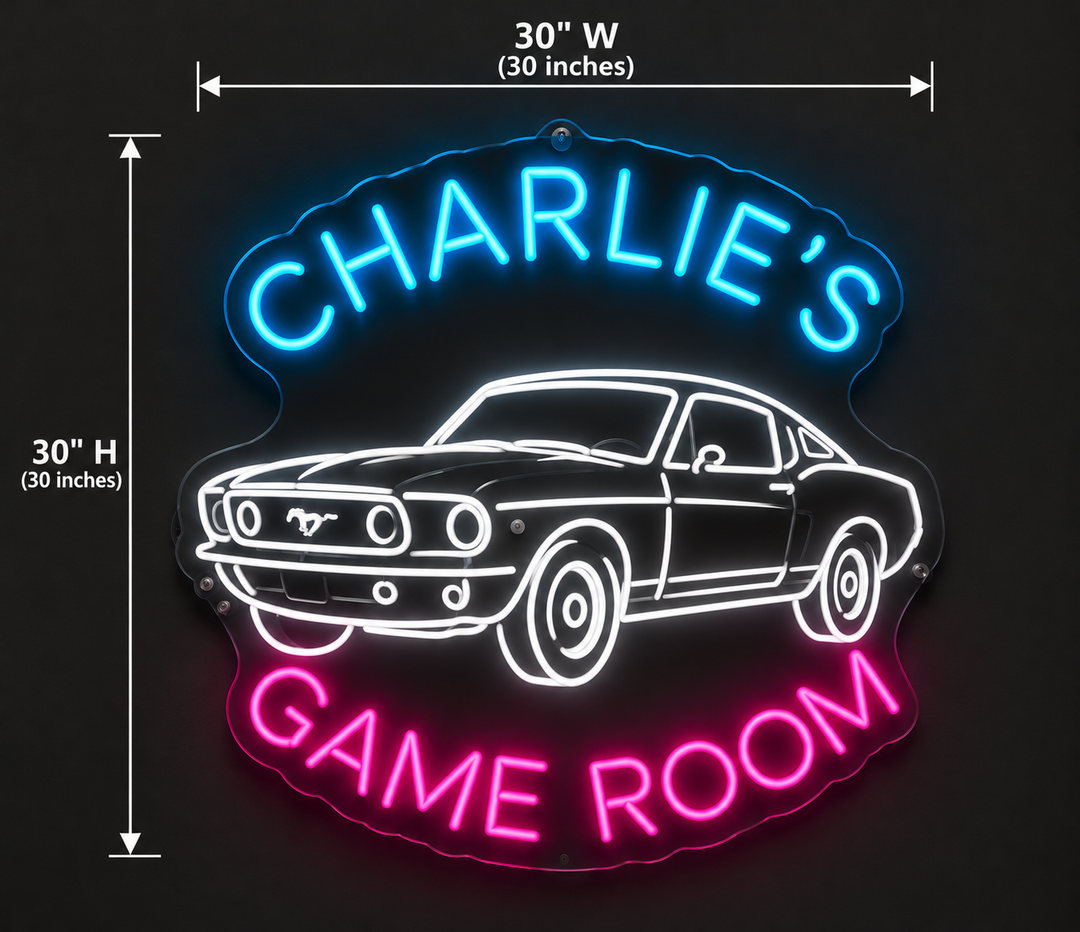 Custom Neon Sign For Charles