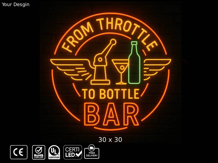 Custom neon sign for Melissa