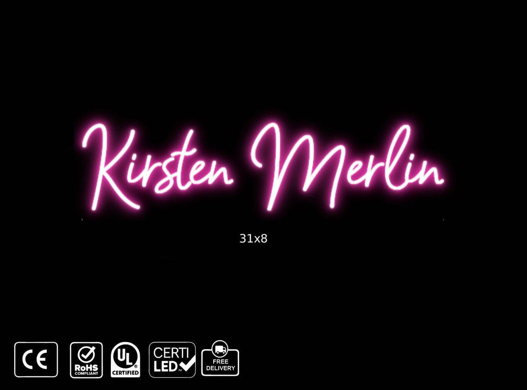 Custom Neon sign for Censman