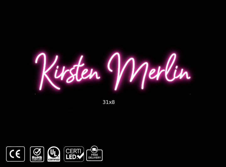 Custom Neon sign for Censman