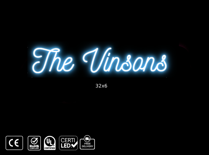 custom Neon Sign for Frances Heiman