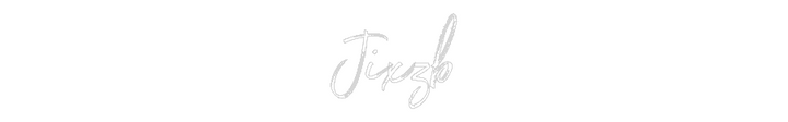 Customized Neon Sign: Jixzb