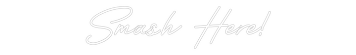 Customized Neon Sign: