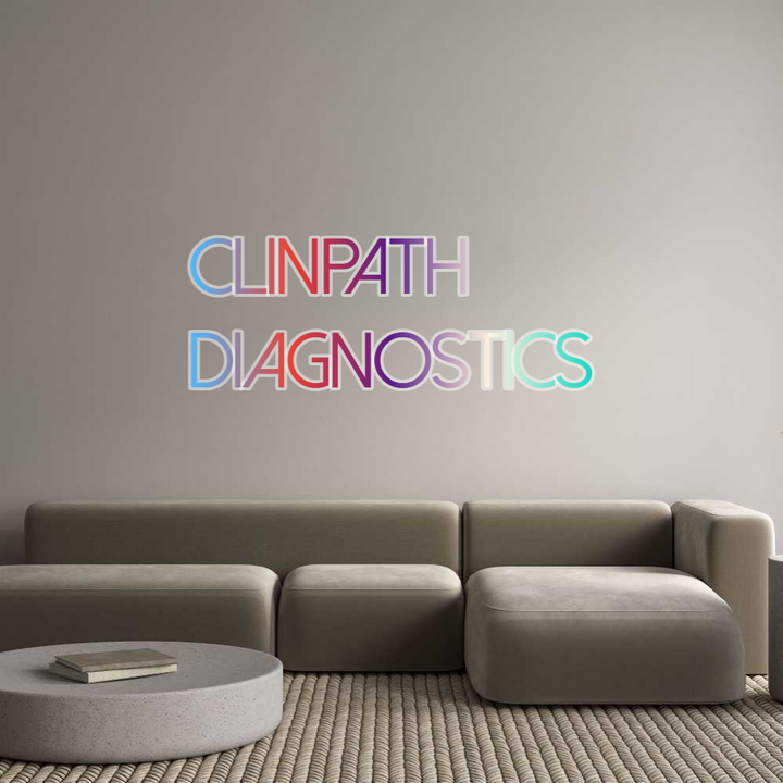 Customized Neon Sign: ClinPath 
Di...