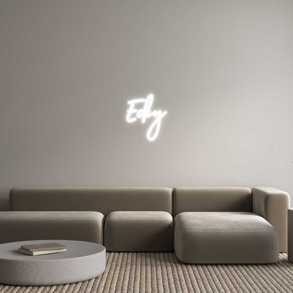 Customized Neon Sign: Ecky