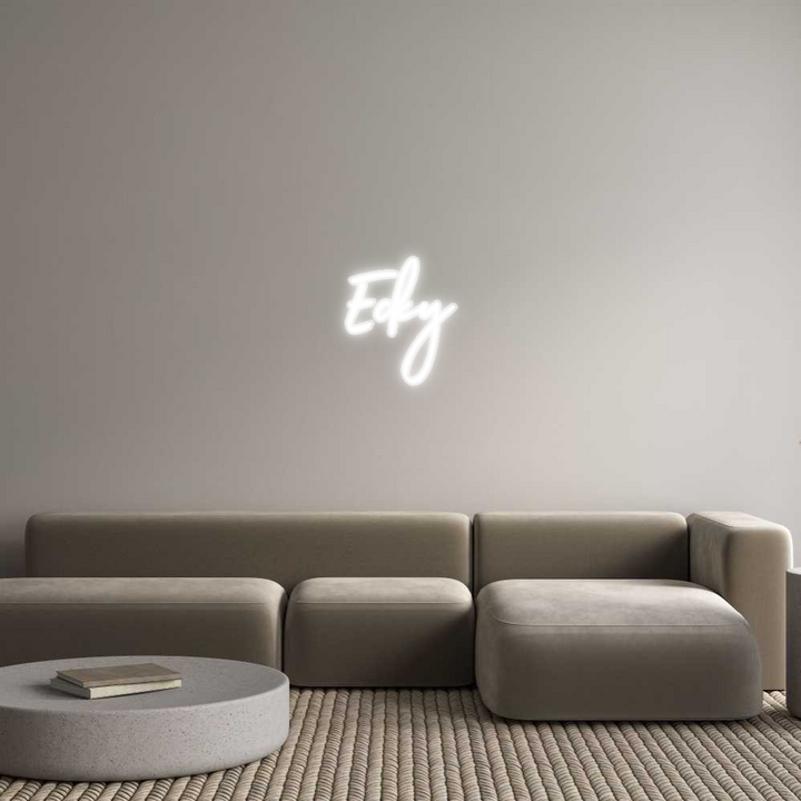 Customized Neon Sign: Ecky