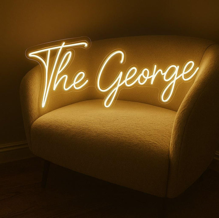 THE GEORGE NAME LED NEON SIGN