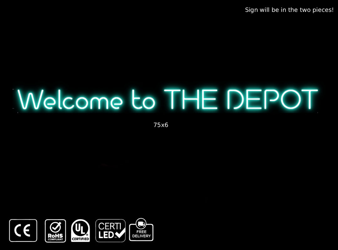 Custom neon sign for Austin