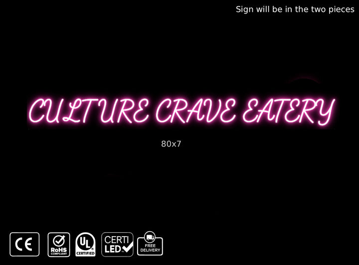 Custom neon sign JUST FOR YOU!