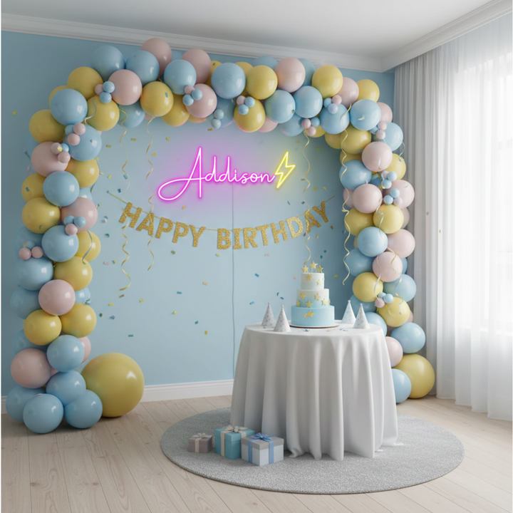 Addison Name LED Neon Sign by LEDNeons  