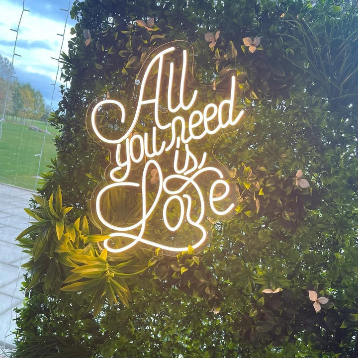 All you need is love neon sign by LEDNeons 