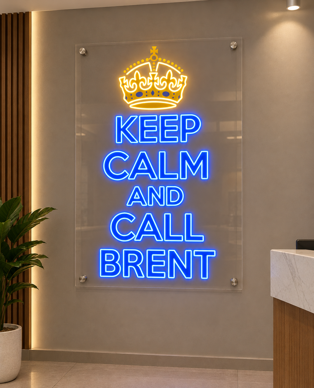 Custom LED Neon for Brent Poer