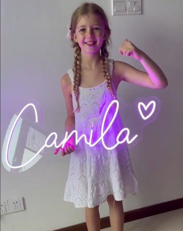 Camila Name Neon sign by LEDNeons