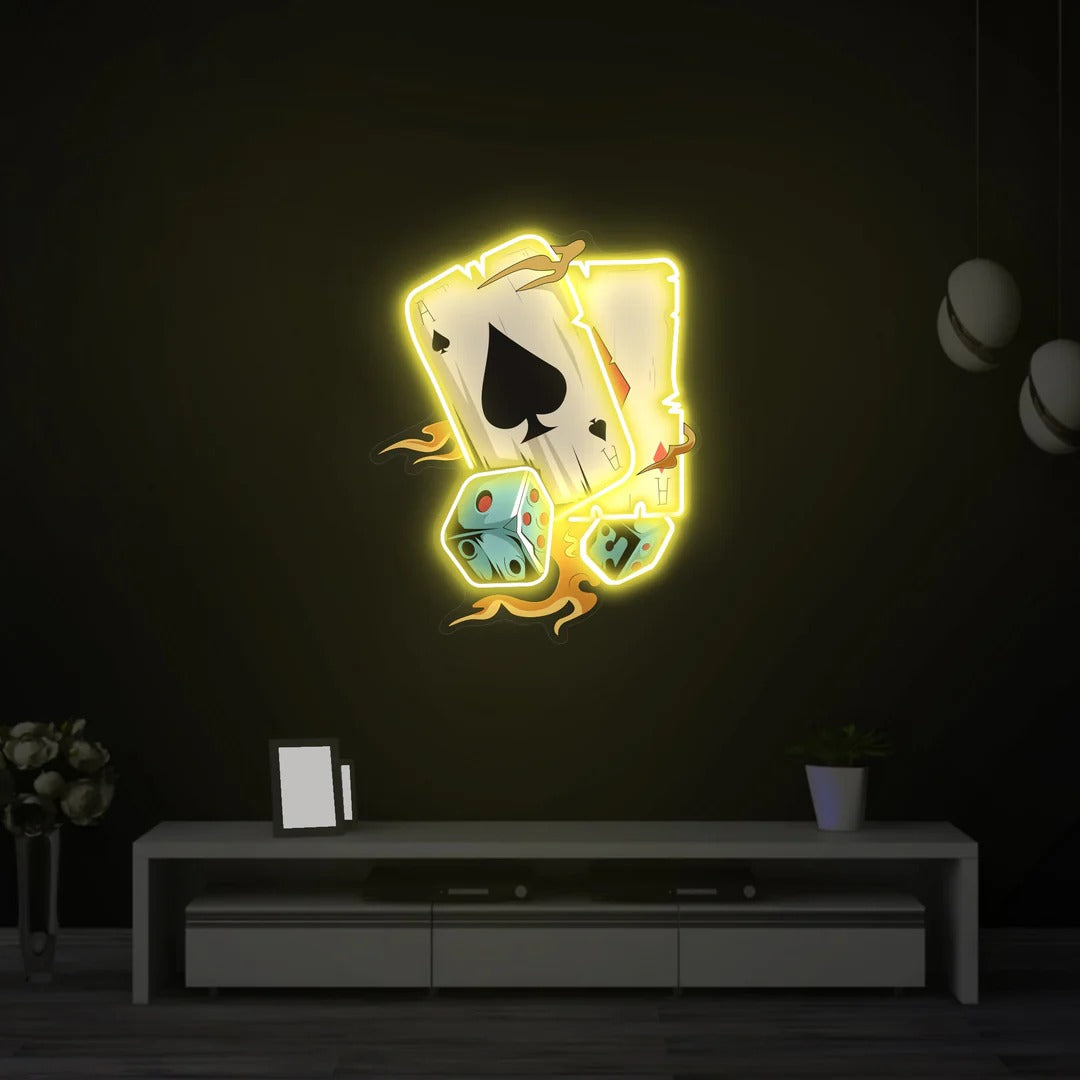 Card Neon UV Light by LedNeons.com