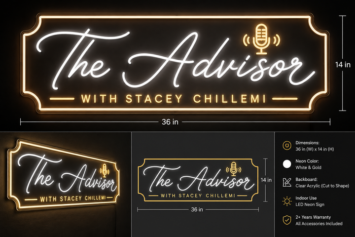 Custom neons sign for michael