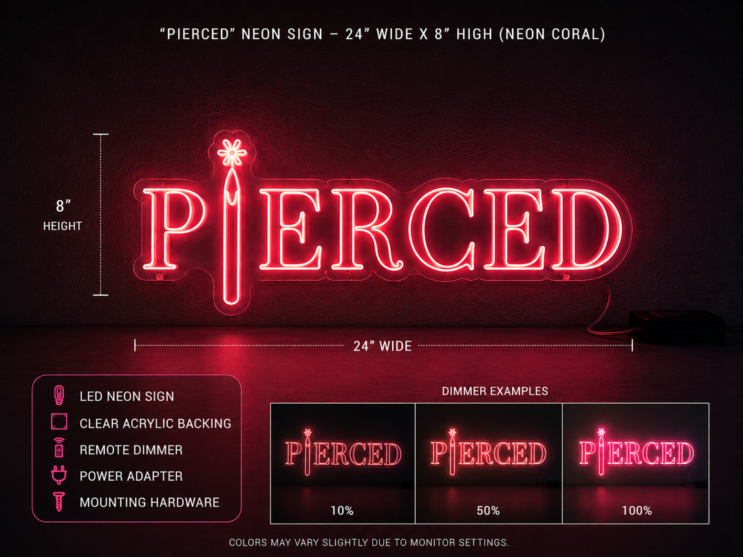 Custom Neon sign for James hubbard
