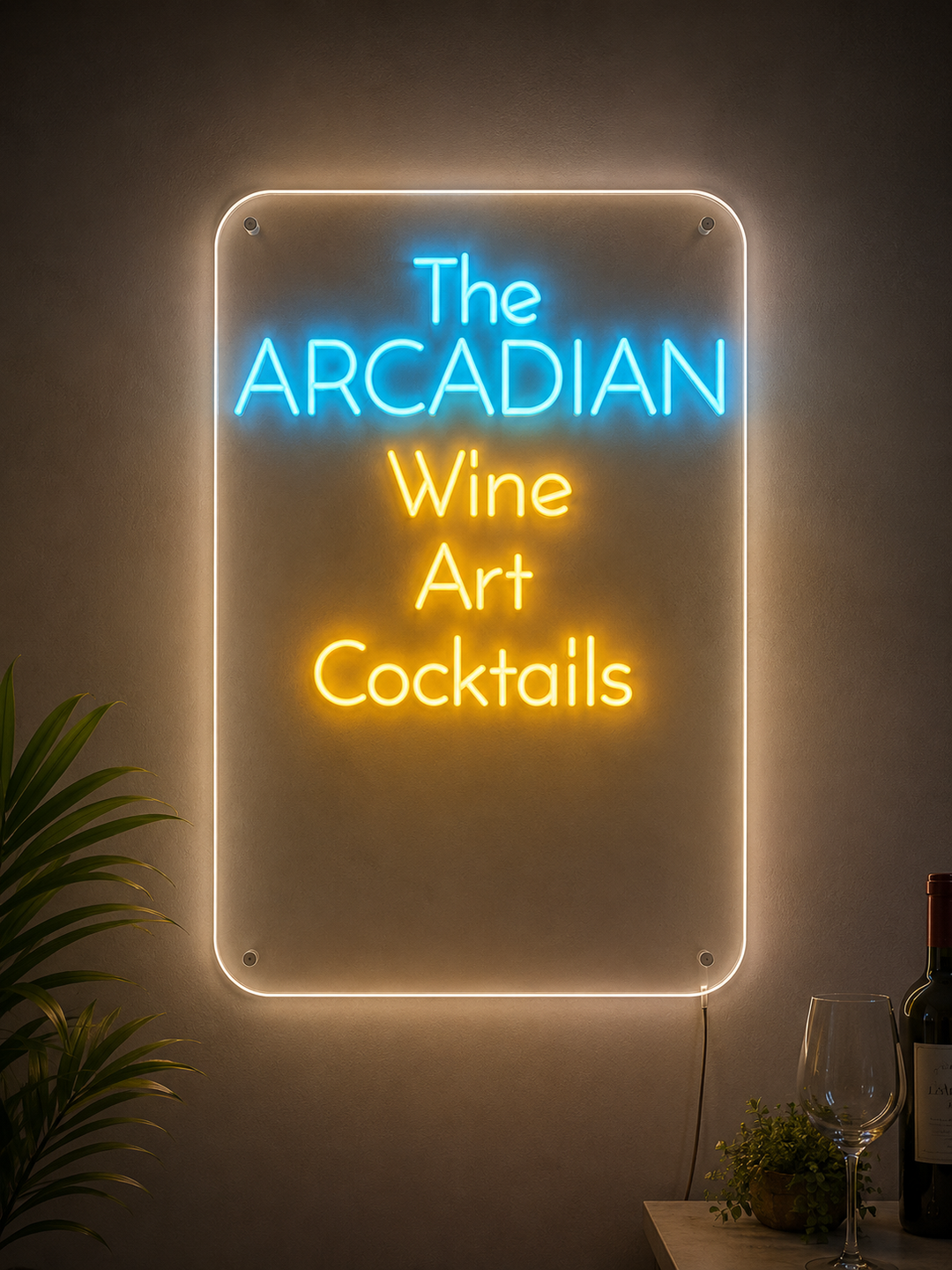 Custom Neon sign for Chris Sloan