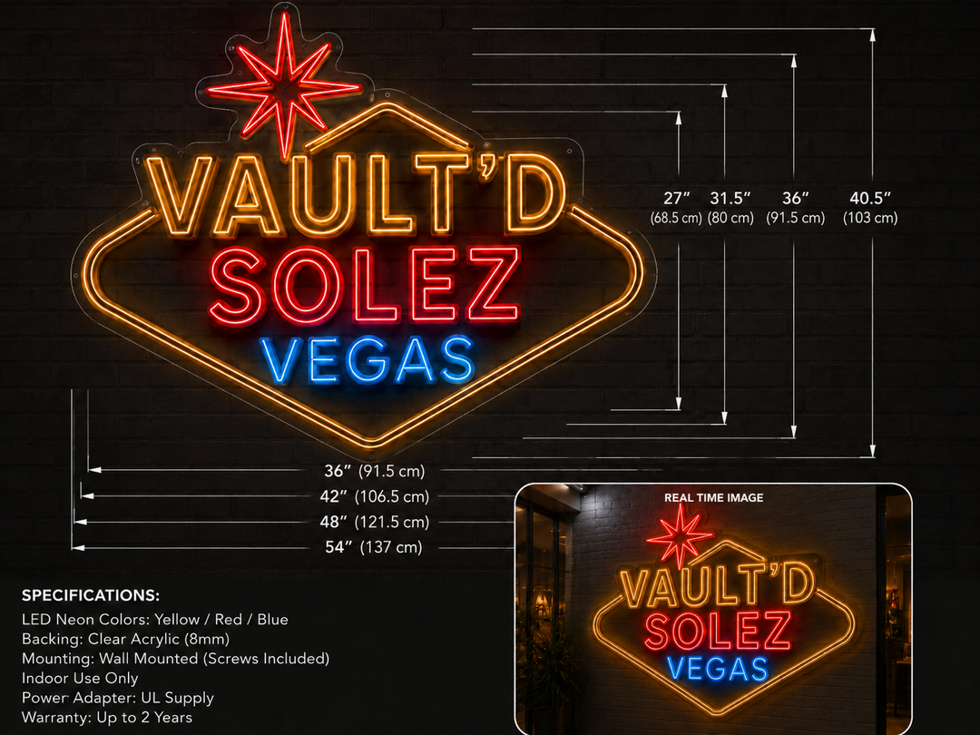 Custom neon sign for Candace Stein