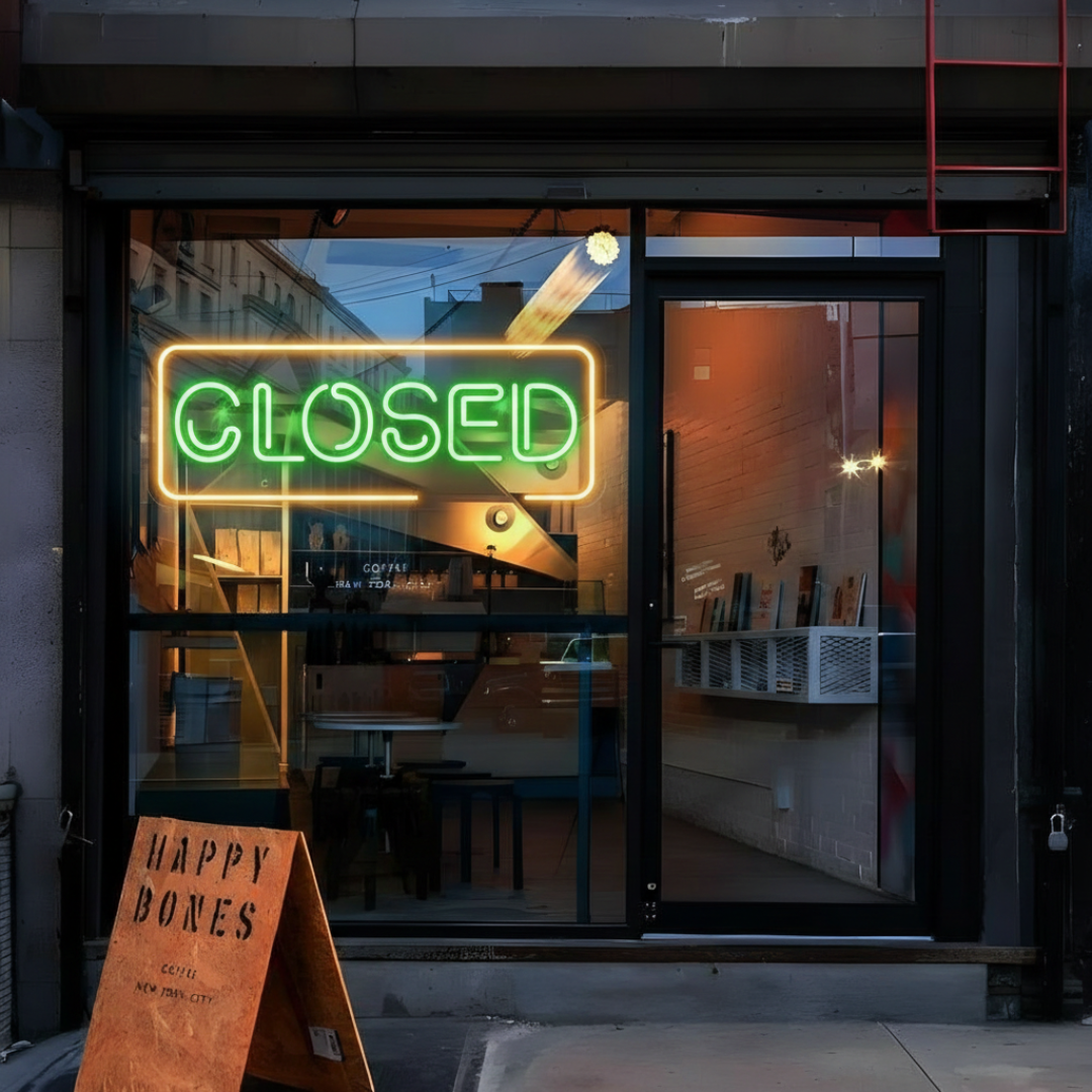Closed" Business Neon sign by LEDNeons 
