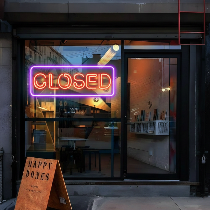 Closed" Business Neon sign by LEDNeons 