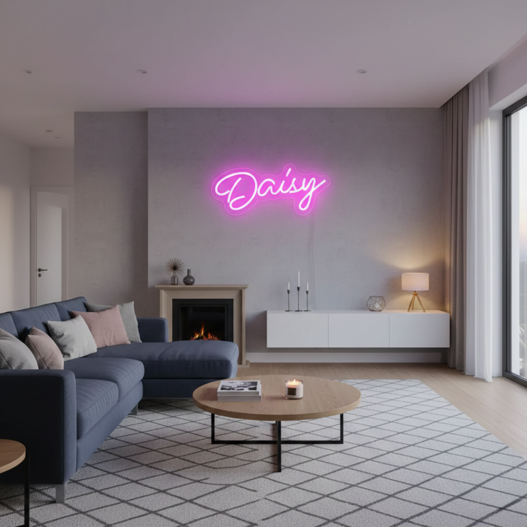 Daisy Name Neon sign by LEDNeons