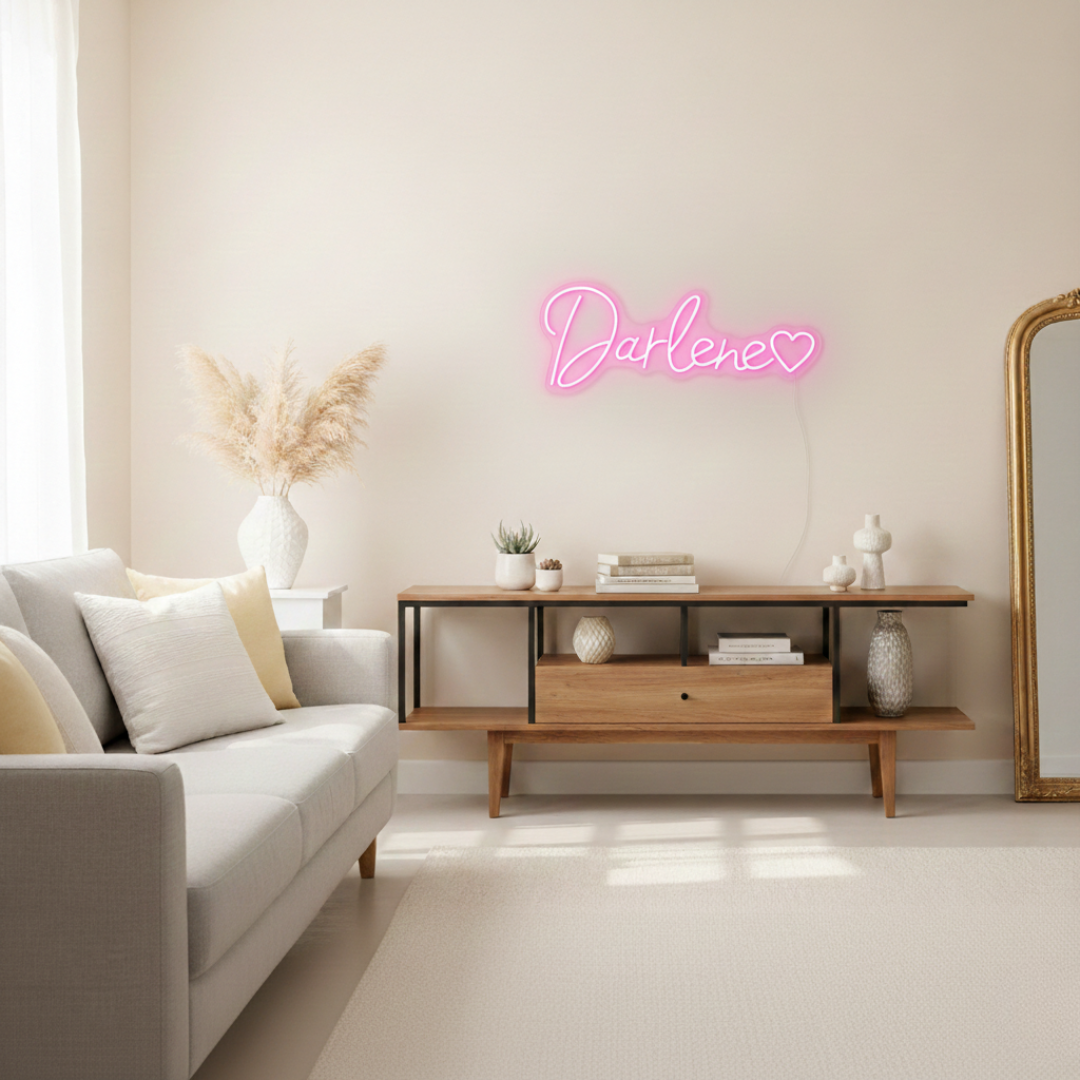 Darlena Name LED Neon Sign by LEDNeons - personalizes bright Neon Sign 