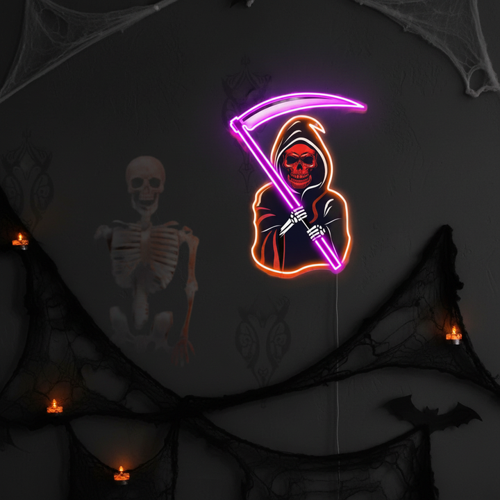 Death Halloween LED Neon Sign by LEDNeons 